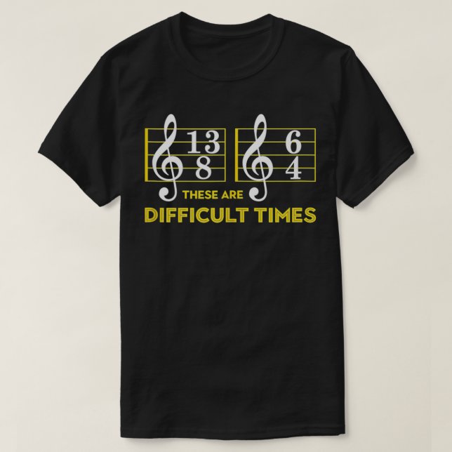 Camiseta Estes São Tempos Difíceis Para Tritar Presentes So (Frente do Design)