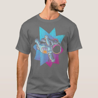 Camiseta Estética Arte Espacial Exterior Vaporwave