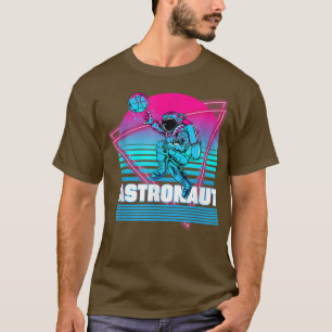 Camiseta Estética Astronauta Vaporwave