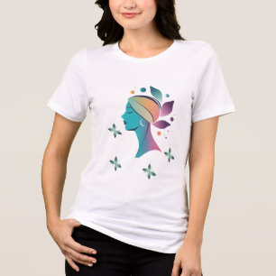 Camiseta Estética Beleza Feminina Mulher Moderna