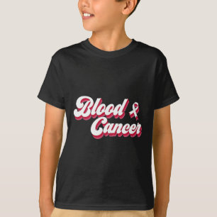 Camiseta Estética Cancer Sanguíneo Sensibilização Fita Verm