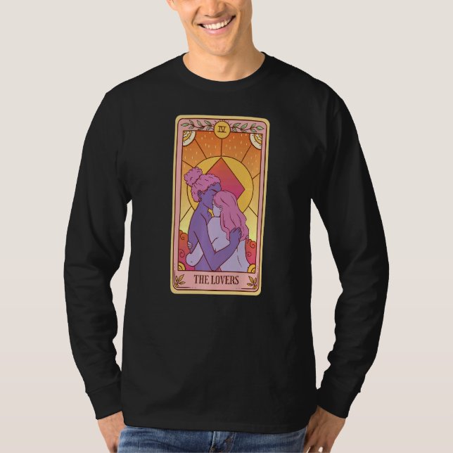 Camiseta Estética Celestial Tripla Moon Wicca Witchy Tarot (Frente)