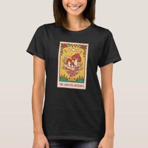 Camiseta Estética Celestial Tripla Moon Wicca Witchy Tarot