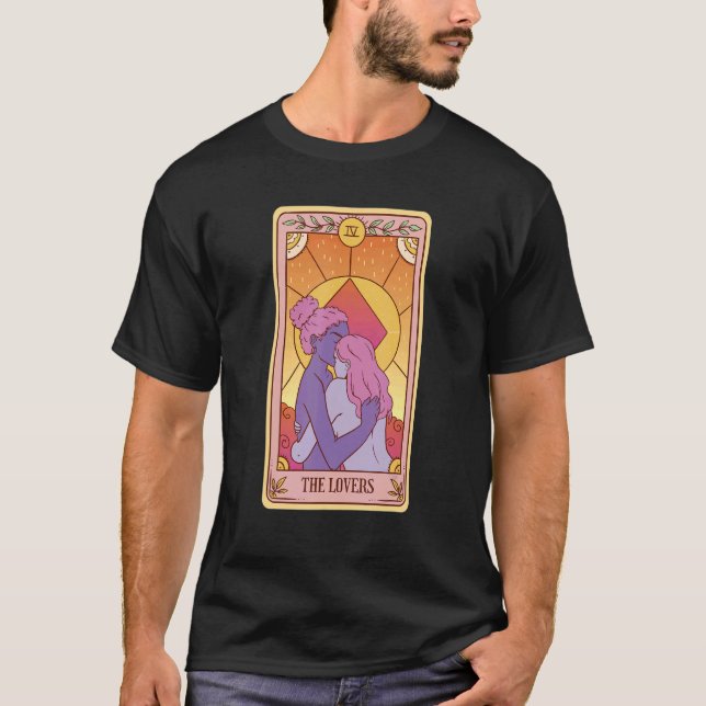Camiseta Estética Celestial Tripla Moon Wicca Witchy Tarot (Frente)