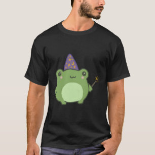 Camiseta Estética Cottagecore do Feiticeiro Sapo