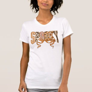 Camiseta Estética de Halloween Coquete Assustadora-66166