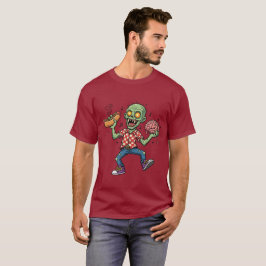 Camiseta Estética de Sobrevivência ao Apocalipse Z