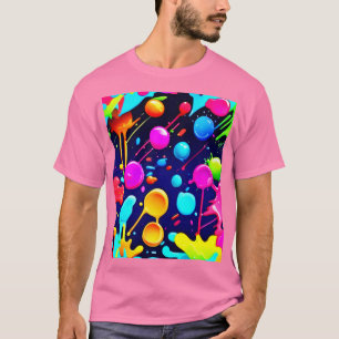 Camiseta Estética de tinta nova