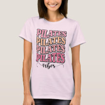 Estética de Tipografia de Pilates Retro Ondulada e