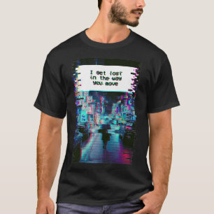 Camiseta Estética De Vaporwave Para Garota De Animação Que 