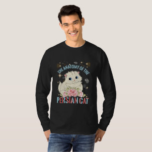 Camiseta Estética Do Gato, A Anatomia Do Gato Persa