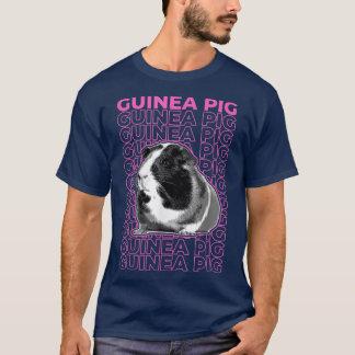 Camiseta Estética do Pastel do Suíno-guineal