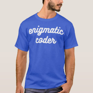 Camiseta estética Enigmática dos anos 80
