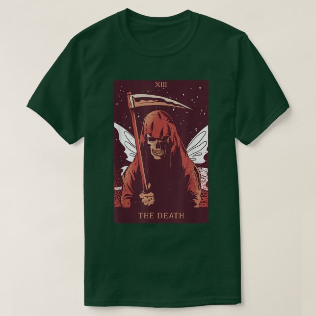 Camiseta Estética Fairycore A Fada Da Morte (Frente do Design)