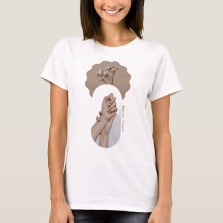 Camiseta Estética Minimalista de mãos dadas | Boho