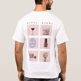 Camiseta Estética para Noites de Meninas