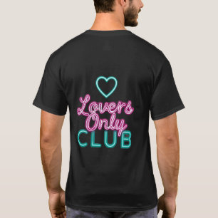 Camiseta Estética Retro do Clube dos Amantes de Neon dos An