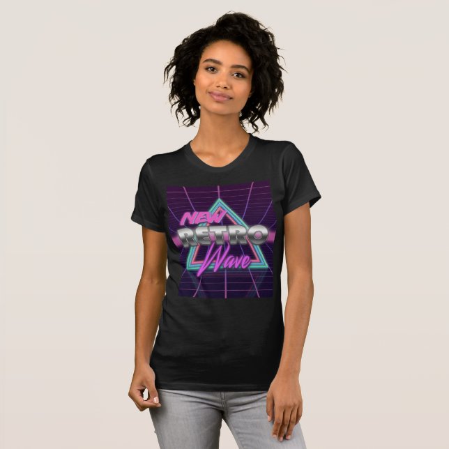 Camiseta Estética retro nova da onda 80s Vaporwave Zazzle Brasil