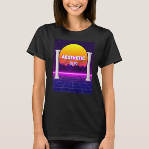 Camiseta Estética Retro Sunset Vaporwave Aestético Ndie Sa