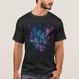 Camiseta Estética streetwear japonesa de Tóquio Lofi dos an