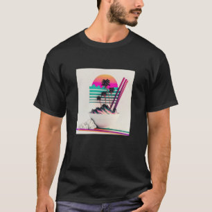 Camiseta Estética Vaperwave Glitch Retrowave Synthwave 1