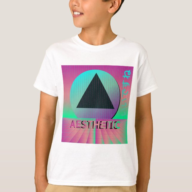 Camiseta estética vaporwave (Frente)
