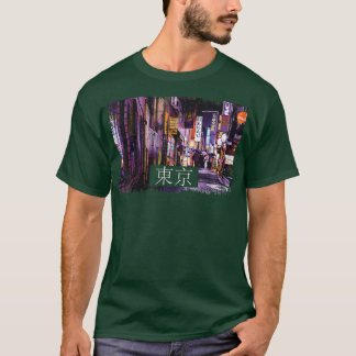 Camiseta Estética Vaporwave Japão 80s 90s Meme Tokyo49