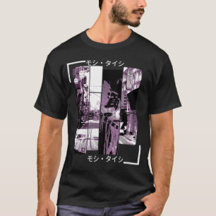 Camiseta Estética Vaporwave Japão Estilo 80s 90s Tóquio Osa