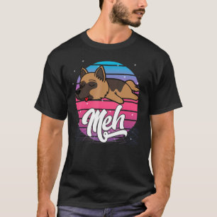Camiseta Estética Vaporwave Japonês Otaku Meme Meh Alemão