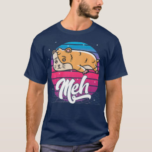 Camiseta Estética Vaporwave Japonês Otaku Meme Meh Gift