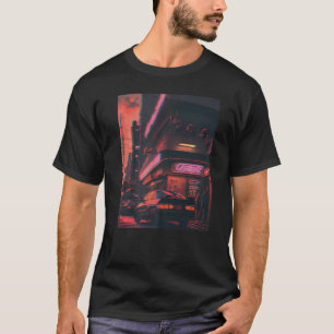 Camiseta Estética vibração Japão indie lo-fi retrô Tokyo Cy