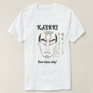 Camiseta Estética Vintage Personalizada Arte Japonesa Kabuk