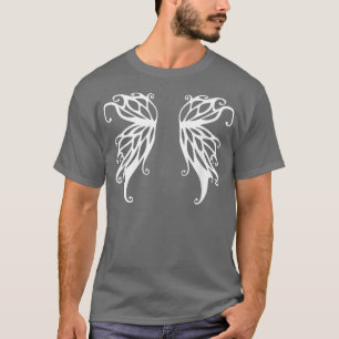 Camiseta Estética Y2k Fairy Wings Alternativo de vestuário 