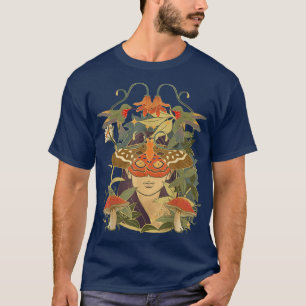 Camiseta Estético Fairycore Mushroom Fairy Grunge Vintage