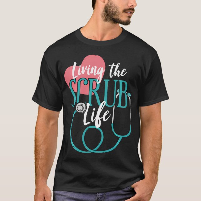 Camiseta Estetoscópio Assistente Médico (Frente)