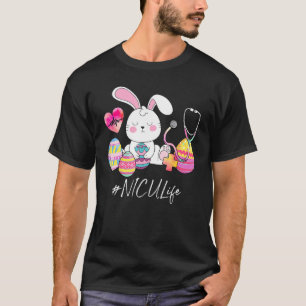 Camiseta Estetoscópio Enfermeiro Bonny Nicu Dia da Páscoa