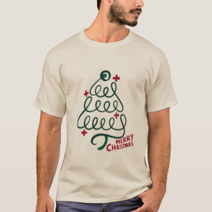 Camiseta Estetoscópio Feliz Natal CNA Profissional Médico