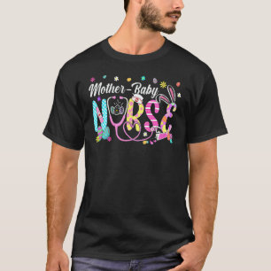 Camiseta Estetoscópio Scrub Mãe Bebê Enfermeira Vida Coelho