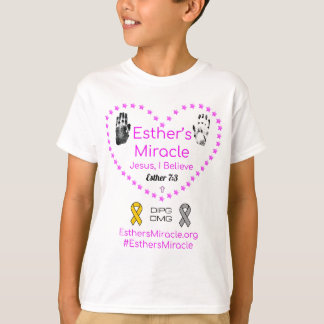 Camiseta Esther's Miracle Kids' T-Shirt - apenas na frente