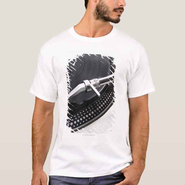 Camiseta Estilete gravado da agulha (Frente)