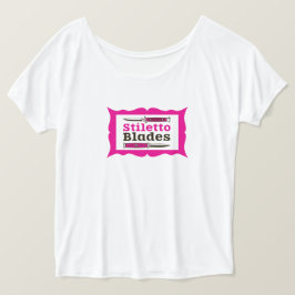 Camiseta Estiletto Blades no quadro
