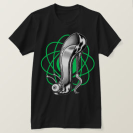 Camiseta Estilettoide™/Camisa-T Atom Verde