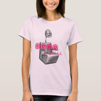 Camiseta Estilista Orgânica de Cabelos Vintage Secador T-Sh
