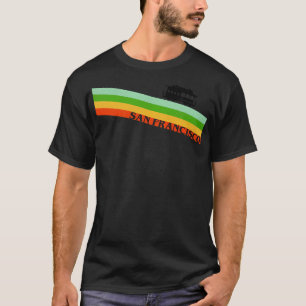 Camiseta Estilo 70 San Francisco Trolley Stripe
