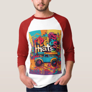 Camiseta Estilo Afrobeats da Tipografia Tentacle