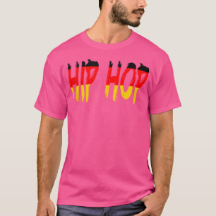 Camiseta Estilo alemão Hip Hop