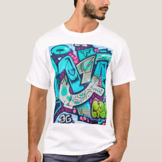 Camiseta Estilo Arte de Rua Grafite Urbano