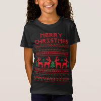 Camiseta estilo arte pixel natal feliz