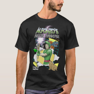 Camiseta Estilo ártico da aventura 80s de Alfonzo