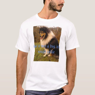 Camiseta Estilo áspero do Collie